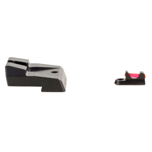 Trijicon 601065 Fiber Sights- CZ P10, P10C Black | Red Fiber Optic Front Sight Front Sight Black Rear Sight