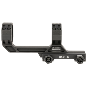 Sig Sauer Electro-Optics SOA20014 Alpha MSR Scope Mount/Ring Combo Black Anodized Aluminum 30mm Tube, 1913 Pic Rail Mount