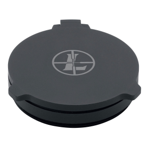 Leupold 117608 Alumina Scope Cover Matte Black Aluminum, 44mm Objective, Screw On Flip Open
