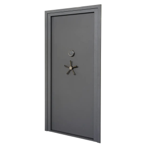 SnapSafe 75421 Vault Door Premium Dark Gray 81 High 12 Gauge Steel