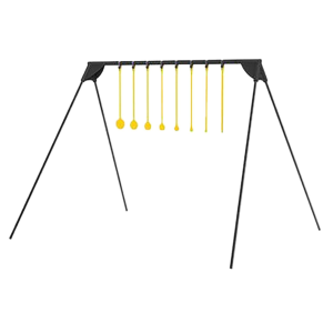 Caldwell 4002310 Challenge Target Rimfire KYL Black/Yellow AR500 Steel Standing Includes 8 Targets