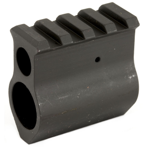 Midwest Gas Block MCTAR-UHGB, Upper Height, Picatinny, Black MCTAR-UHGB
