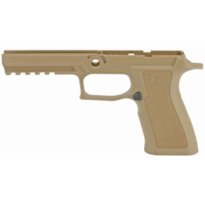 Sig Sauer GRIPMODXF943MCOY P320 Grip Module X-Series (Medium Size Module), 9mm Luger/40 S&W/357 Sig, Coyote Polymer, Fits Full Size Sig P320 (4.70 in) Frame