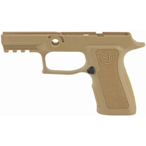 Sig Sauer GRIPMODXC943SMCOY P320 Grip Module X-Series Compact (Small Size Module), 9mm Luger/40 S&W/357 Sig, Coyote Polymer, Fits Sig P320 (3.60 in & 3.90 in) Frame