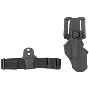 BLACKHAWK T-Series, L2C Overt, Right Hand, Black, Fits M&P 1.0/2.0 9/.40/45, Polymer 411759BKR