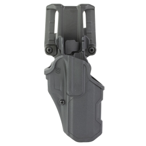 BLACKHAWK T-Series 411761BKR, L2C Overt, Right Hand, Black, Fits Sig P320/M18, Polymer 411761BKR