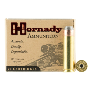 Hornady 9252 Custom 500S&WMag 500gr Hornady XTP Flat Point 20 Per Box/10 Case Centerfire, Handgun Ammunition