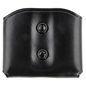 Galco DMC22B DMC Mag Carrier Double Black Leather Belt Loop Belts 1.50-1.75 in Wide Compatible w/ Glock 35 Hand