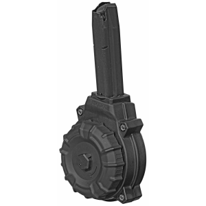 ProMag Mag DRM-A44, 9MM, 50 Round Drum, Fits Beretta 92F, Polymer, Black DRM-A44