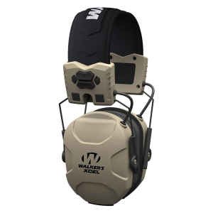 Walkers GWPXSEM XCEL 100 Advanced Digital Muff 26 dB Over the Head Gray/Black Polymer