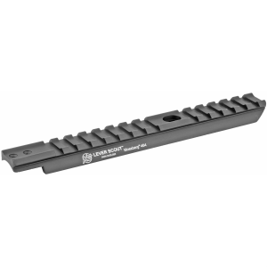 XS Sights Lever Scout Mount, Rail, Fits Mossberg 464 and 464 SPX, Black, Anodized MB-6001R-N