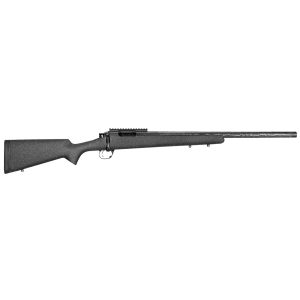 Proof Research 135105 Glacier Full Size 7mm PRC 4+1 24 in Carbon Fiber Match Grade Threaded Barrel, Black Cerakote w/Picatinny Rail Steel Receiver, Fixed PROOF Hunter Black Granite Carbon Fiber Stock, Rifle