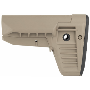 Bravo Company BCMGUNFIGHTER Mod 1 Stock BCM-GFS-MOD1-SPMD-FDE, SOPMOD (Widebody), Storage Compartment, Flat Dark Earth BCM-GFS-MOD1-SPMD-FDE