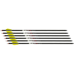 Wicked Ridge Xbow Arrow Xx75 20 in Aluminum Alpha Nock 6Pk HEA060.6