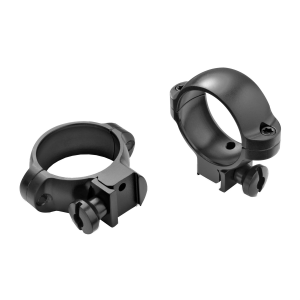 Burris Signature Rimfire 420556, Scope Rings, 1 in, Fits Picatinny or 11mm Dovetail, High Height, Black Finish 420556