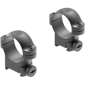 Leupold 54409 Ringmounts Matte Black Sako 1 in Medium