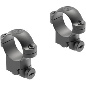 Leupold 170351 Ringmounts Matte Black 1 in Ruger M77 Medium