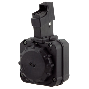 ProMag DRMA8 Standard 65rd Drum 5.56x45mm Fits AR-15 Black DuPont Zytel Polymer, Magazine