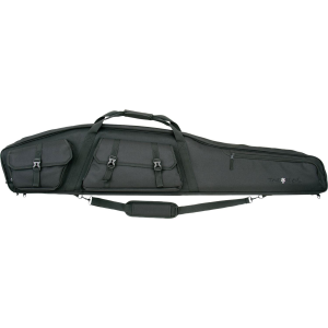 Tac Six 10949 Velocity 55 in Black Endura w/ 600D Polyester & Lockable Zipper, Rifle Case