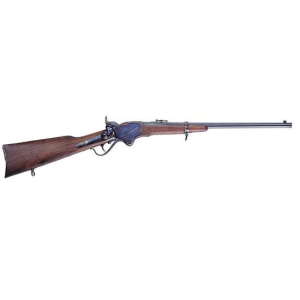 Cimarron 1865, Spencer, Lever Action, 45 Long Colt, 20 in Round Barrel, Case Hardened Finish, Blued Barrel, Walnut Stock, 7 Rounds AS530
