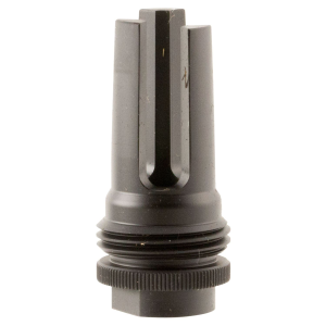 SilencerCo AC1570 ASR Flash Hider Black Steel with 1/2 in-28 tpi Threads for 9mm