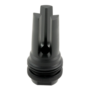 SilencerCo AC1283 ASR Flash Hider Black Steel with 1/2 in-28 tpi Threads for 7.62mm