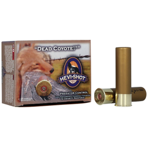 HEVI-Shot HS43035 Dead Coyote 12Gauge 3.50 in 1 5/8oz TungstenT Shot 10 Per Box/10 Case, Shotgun Shells