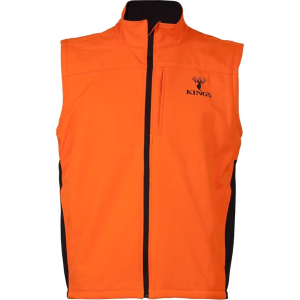 Kings Soft Shell Vest Blaze Large KBZ425-BZ/DS-L