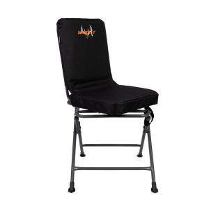 Muddy MUDPSCHR Padded Swivel Chair Black 300 Denier Polyester Fabric/ Polyethylene Foam Seat