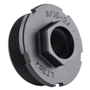 Dead Air LT301 HUB Direct Thread Mount 1/2x28 4140 HT Alloy Steel Black, Suppressor Accessories