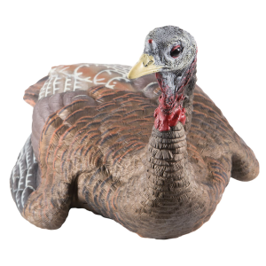 Avian X AVXAVX8011 LCD Laydown Hen Turkey Species Multi Color Dura-Rubber Decoy