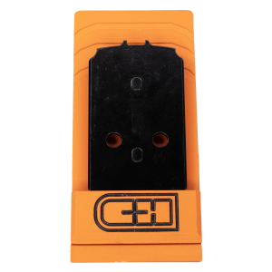 C&H Precision V4, Optic Mounting Plate, For Sig P320 RX/Pro Series/AXG to Holosun 509T, Anodized Finish, Black, Includes Mounting Hardware SGRX-509T-ST