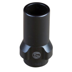 SilencerCo AC2604 3-Lug Muzzle Device 9mm Luger 1/2 in-28 tpi