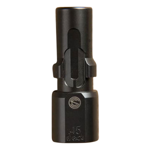 SilencerCo AC2605 3-Lug Muzzle Device Black with .578 inx28 Threads for 45 ACP