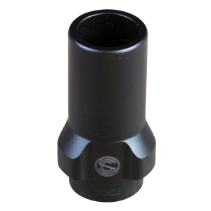 SilencerCo AC2607 3-Lug Muzzle Device 9mm Luger 1/2 in-36 tpi Steel