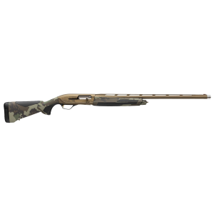 Browning 011764204 Maxus II Wicked Wing 12 Gauge 3.5 4+1 (2.75) 28, Burnt Bronze Barrel/Rec, Woodland Camo Furniture with Rubber Overmolded Grip Panels, Fiber Optic Sight, Shotgun