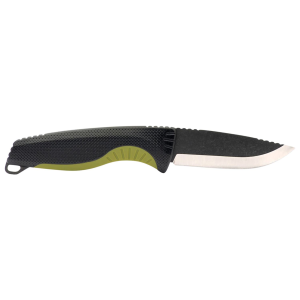 S.O.G SOG17410441 Aegis FX 3.70 in Fixed Drop Point Plain Stonewashed 4116 Krupp SS Blade Black w/Moss Green Accents GRN Handle, Includes Sheath, Knife