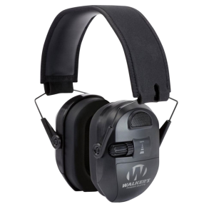 Walkers GWPXPMB Ultimate Power Muff 26 dB Over the Head Black Polymer