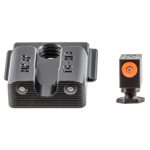 TruGlo TG231MP3C Tritium Pro Black | Green Tritium Orange Outline Front Sight Green Tritium Rear Sight