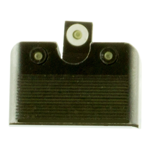 TruGlo TG231MP2W Tritium Pro Black | Green Tritium White Outline Front Sight Green Tritium Rear Sight