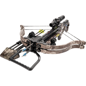 Excalibur TwinStrike Crossbow Package Mossy Oak Breakup Country with Overwatch Scope E74353