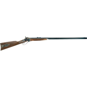 Cimarron AS200 1874 From Down Under II 45-70 Gov 1rd 34 in Blued Octagon Barrel, Color Case Hardened Rec, Walnut Furniture, Folding Leaf Sight, Double Set Trigger, Rifle