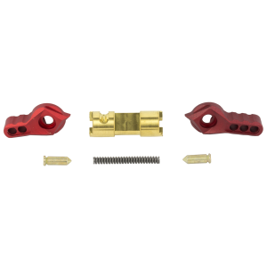 WTCHF1 SSK, Safety Selector Kit, Anodized Finish, Red, Includes 1 Long and 1 Short Paddle with Tumbler, Detent, Spring and 2 Screws SSK-RED