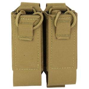 Haley Strategic Partners Mag Pouch, Coyote, Double Stack Mags POUCH_PM-2-2-COY