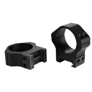 Warne 501M Horizontal Rings Maxima Matte Black 1 Medium 0 MOA, Scope Rings