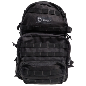 Drago Gear Assault Backpack, 20 inx15 inx13 in, Black 14-302BL