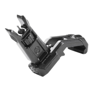 Magpul MAG525BLK MBUS Pro Offset Sight Front QPQ Melonited Steel Construction for AR-15