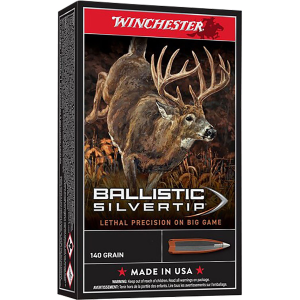 Winchester SBST65P Ballistic Silvertip 6.5PRC 140gr Bonded Rapid Expansion PHP 20 Per Box/10 Case Centerfire, Rifle Ammunition