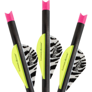 Lumenok Crossbow Bolts 20 in Pink Moon 3 pk BECC3P