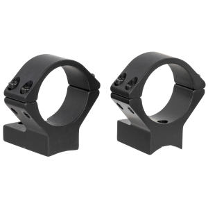 Talley 730706 Scope Ring Set Wthby Mark V (6 Lug) Low 30mm Black Aluminum
